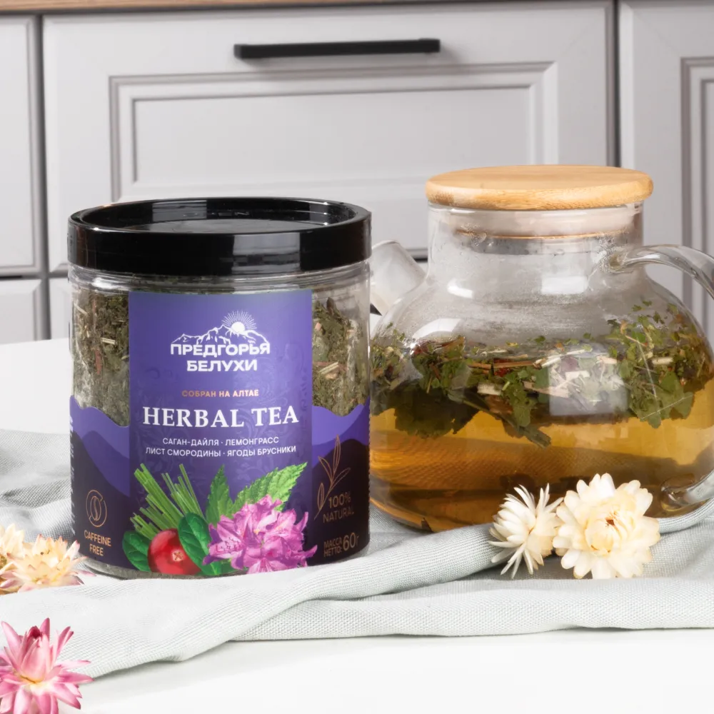 Herbal Tea_Саган дайля, лемонграсс,  лист смородины, брусника_6