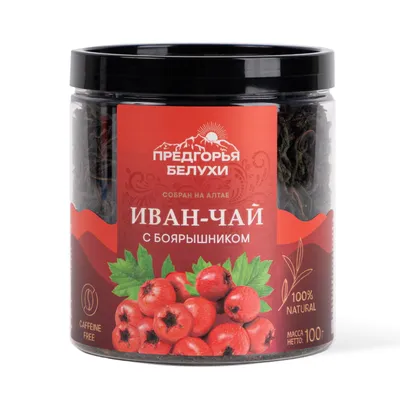 Иван-чай Ферментированный с боярышником, 100 г