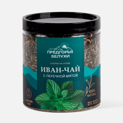 Иван-чай Ферментированный с перечной мятой, 100 г