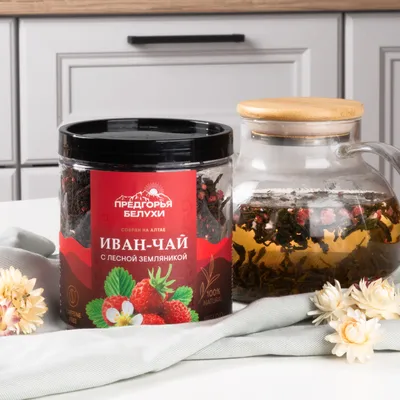 Иван-чай_с лесной земляникой_6