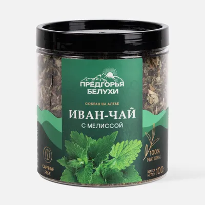 Иван-чай с мелиссой, 100 г (новая упаковка)
