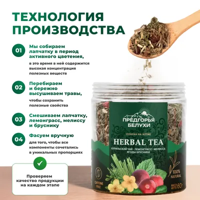 Курильский_лемонграсс, мелисса, брусника_3