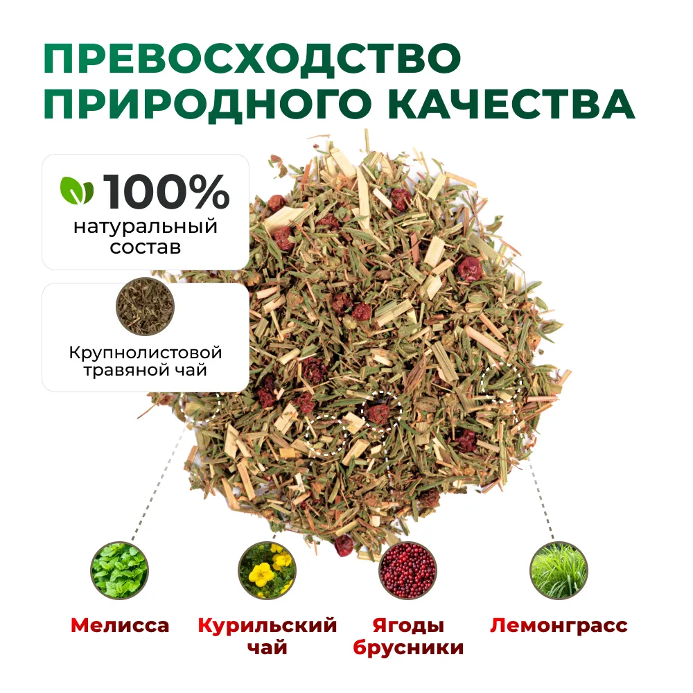 Курильский_лемонграсс, мелисса, брусника_6