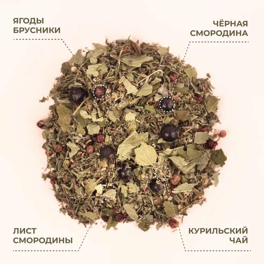 Курильский_с брусникой и чёрной смородиной_3