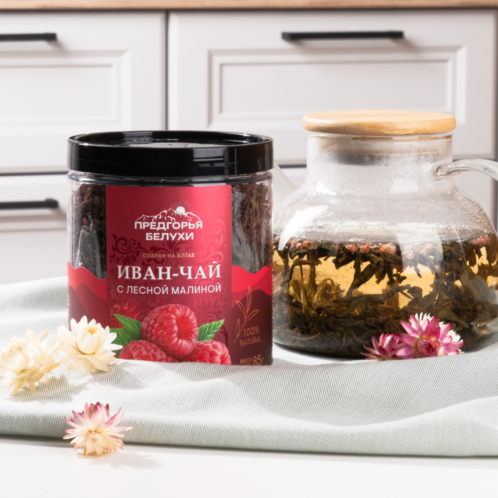 Напиток чайный Иван-чай ферментированный с лесной малиной