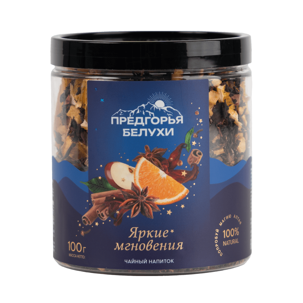 Напиток чайный "Яркие мгновения", 100г.