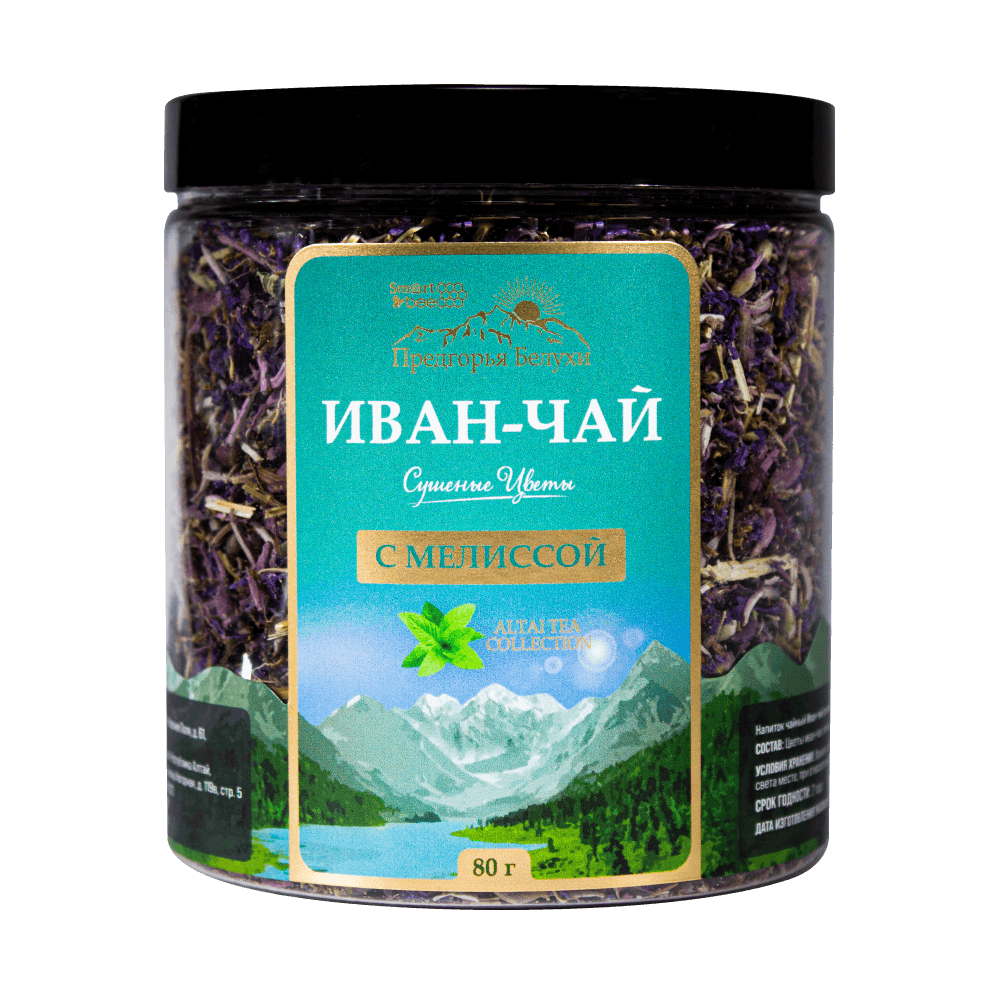 Напиток чайный Иван-чай Сушеные цветы с мелиссой