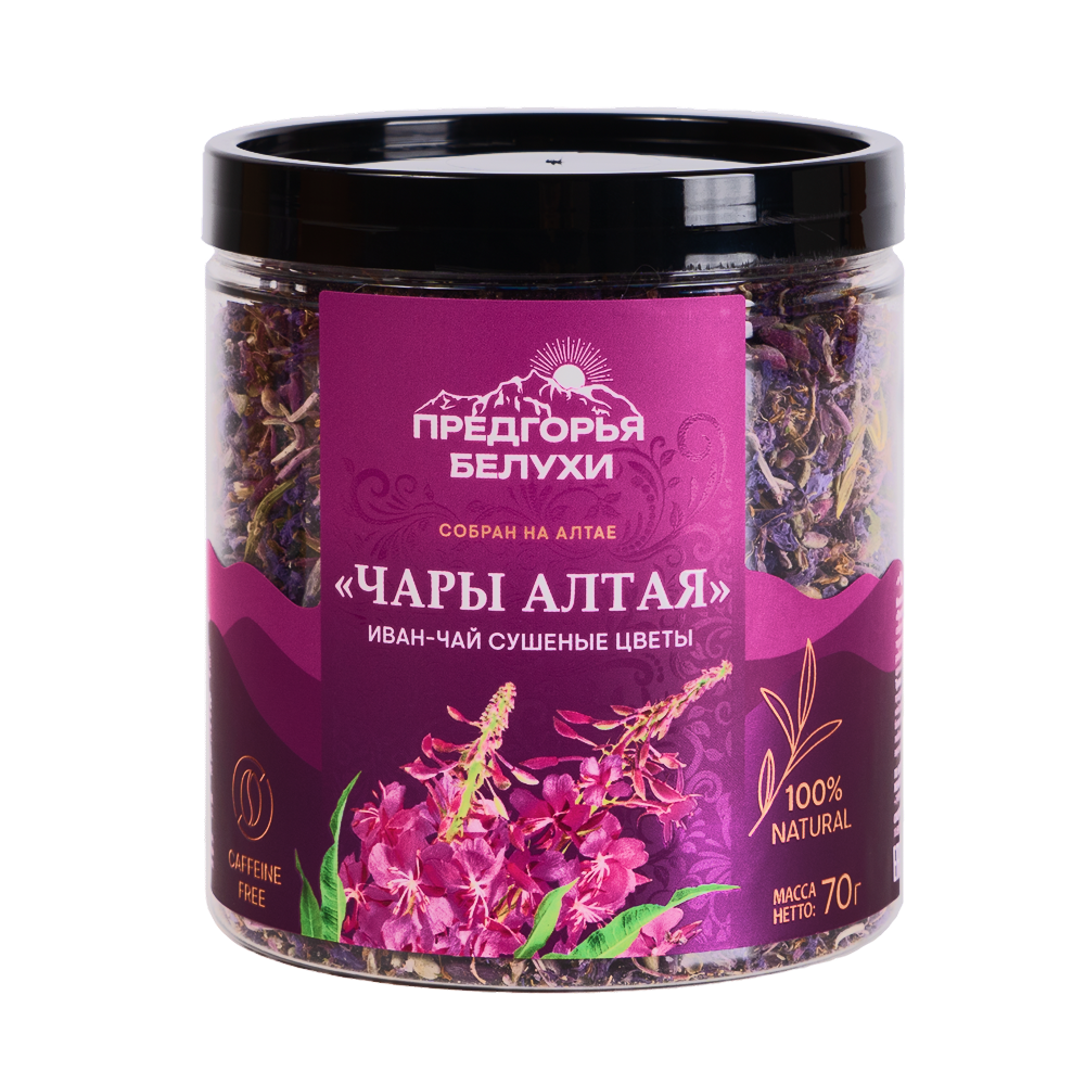 Напиток чайный Иван-чай Сушеные цветы "Чары Алтая"